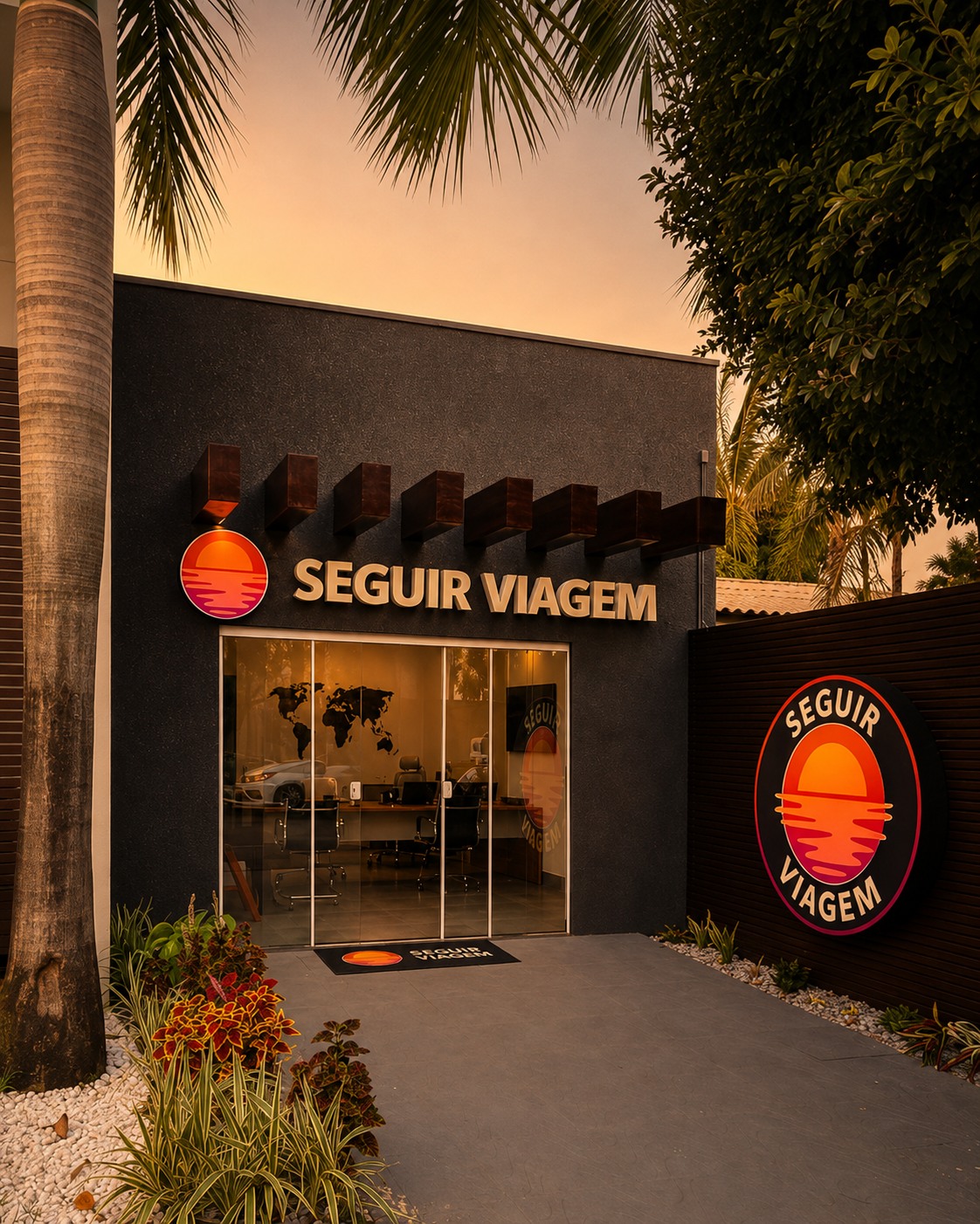 Fachada da agência Seguir Viagem em Sorriso-MT